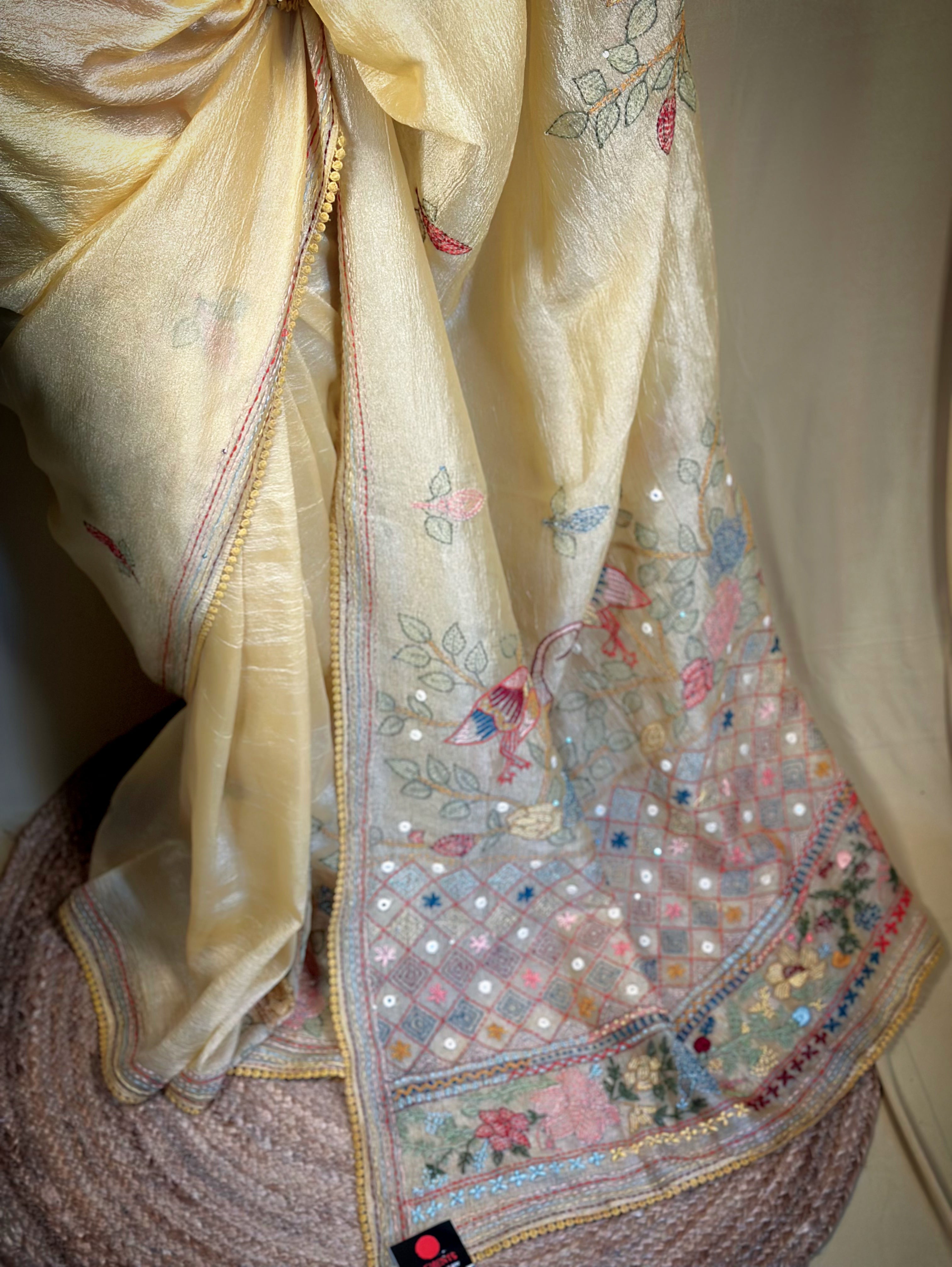 Organza Handwork Saree