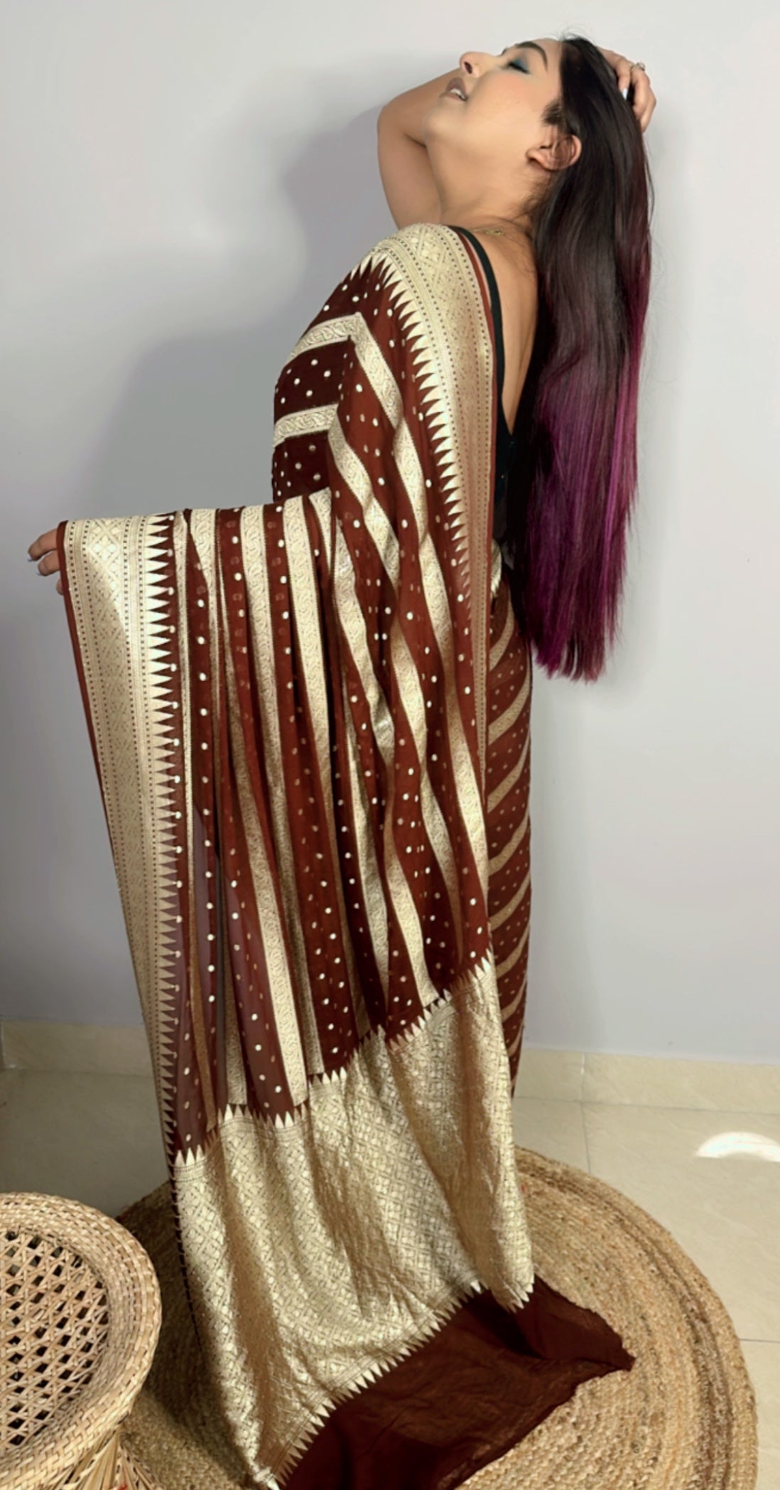 Pure Khaddi Benarasi Saree