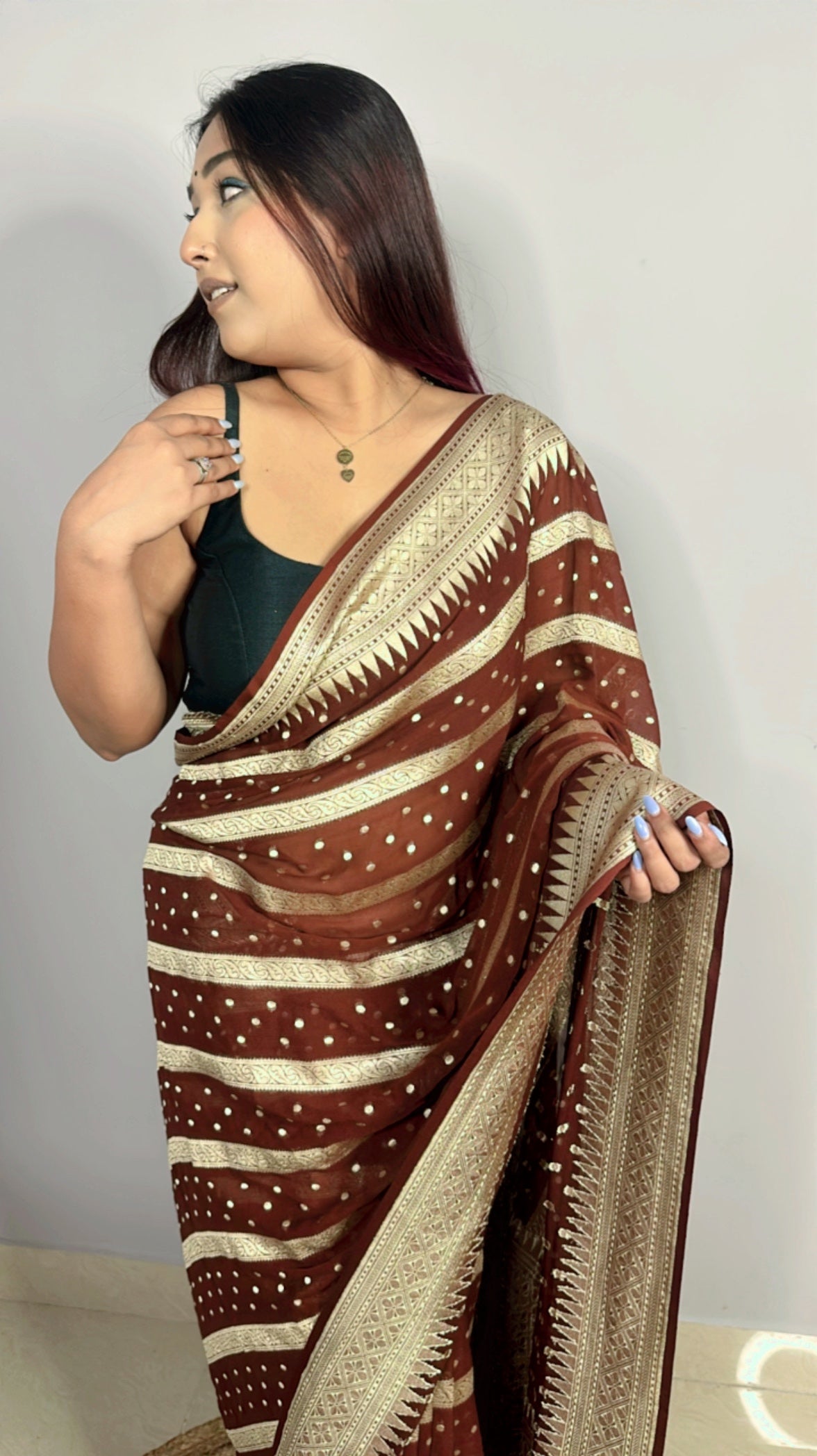 Pure Khaddi Benarasi Saree
