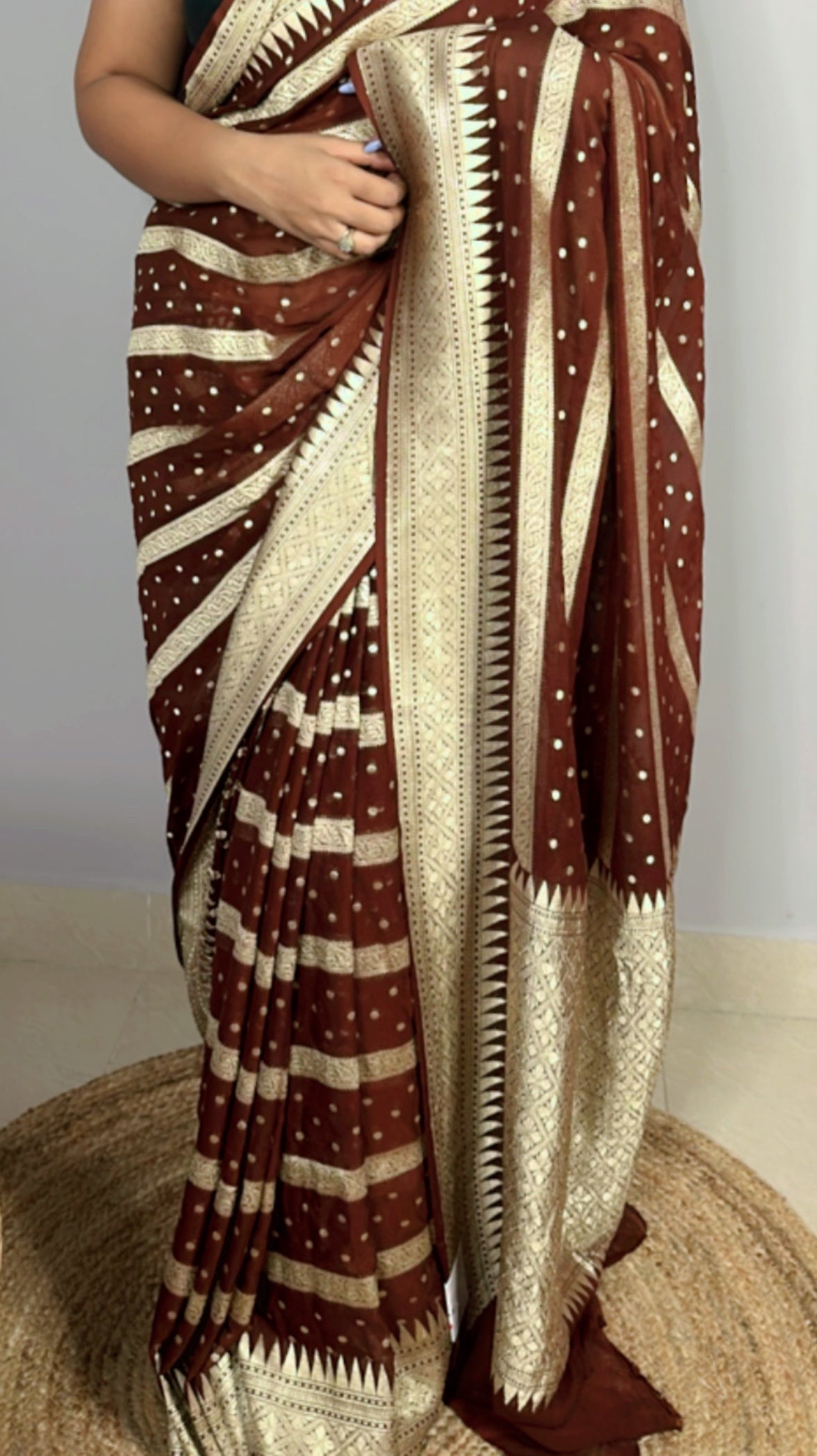 Pure Khaddi Benarasi Saree