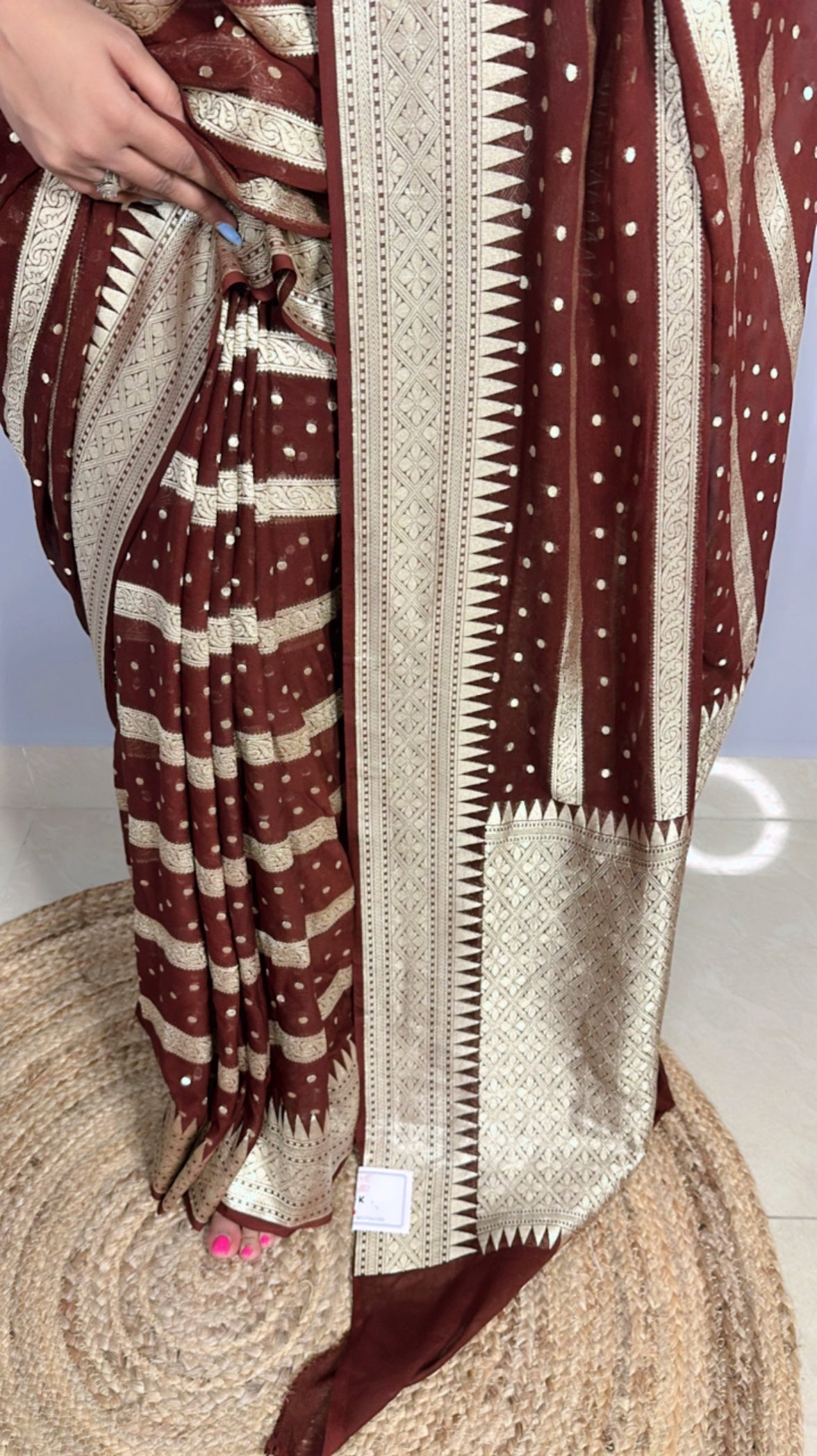 Pure Khaddi Benarasi Saree