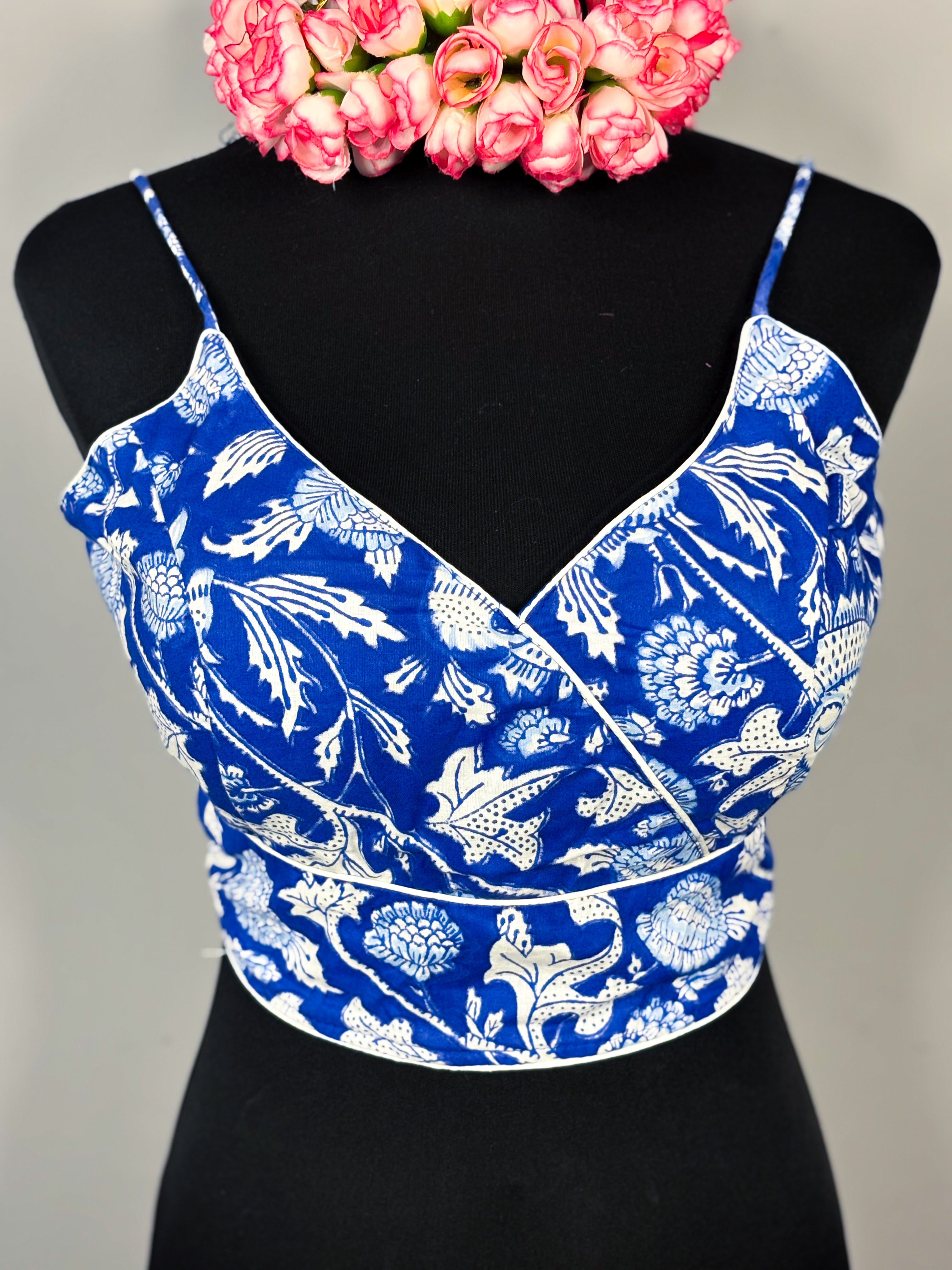 Cotton Floral Strappy Baelauj