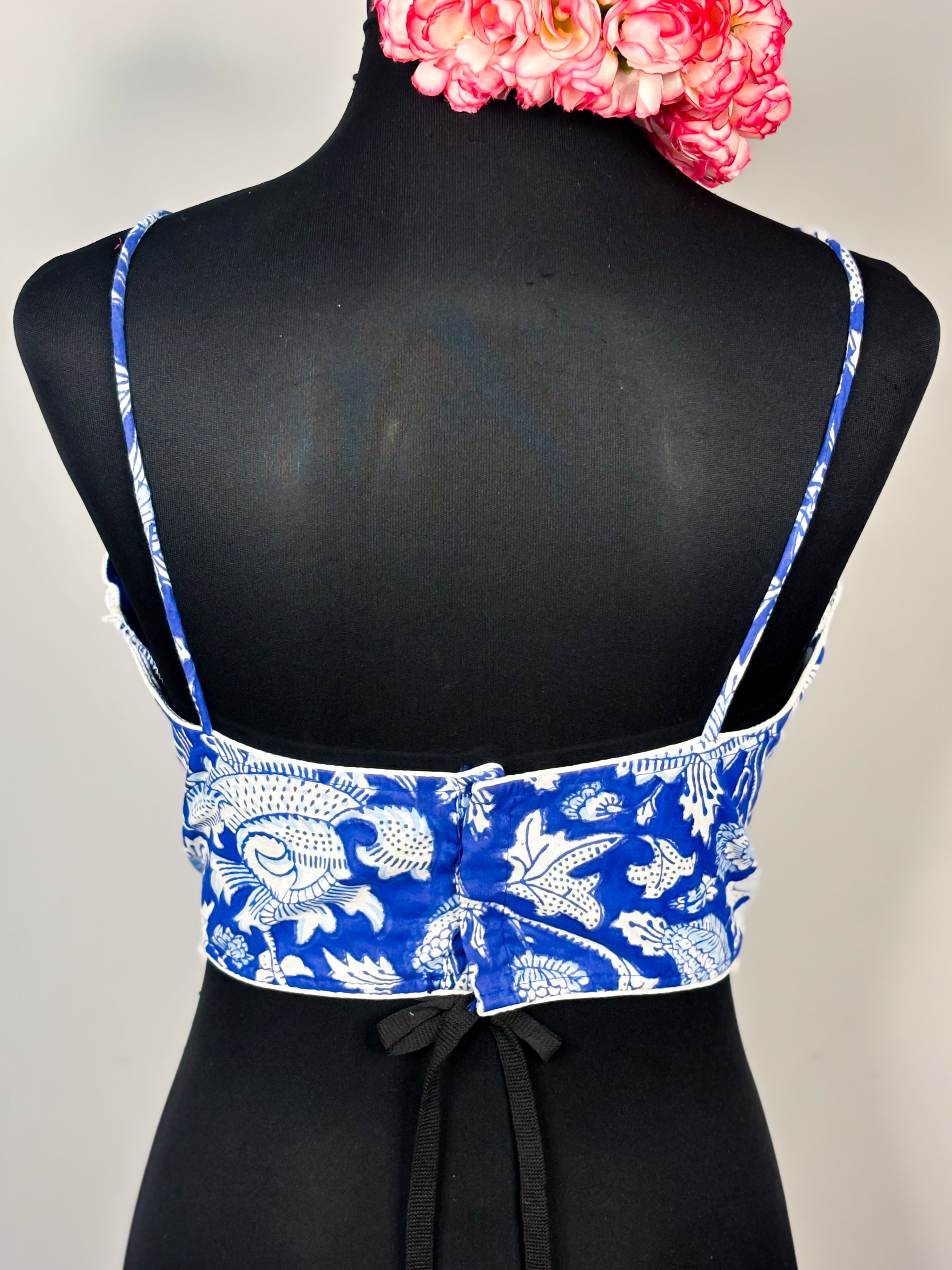 Cotton Floral Strappy Baelauj