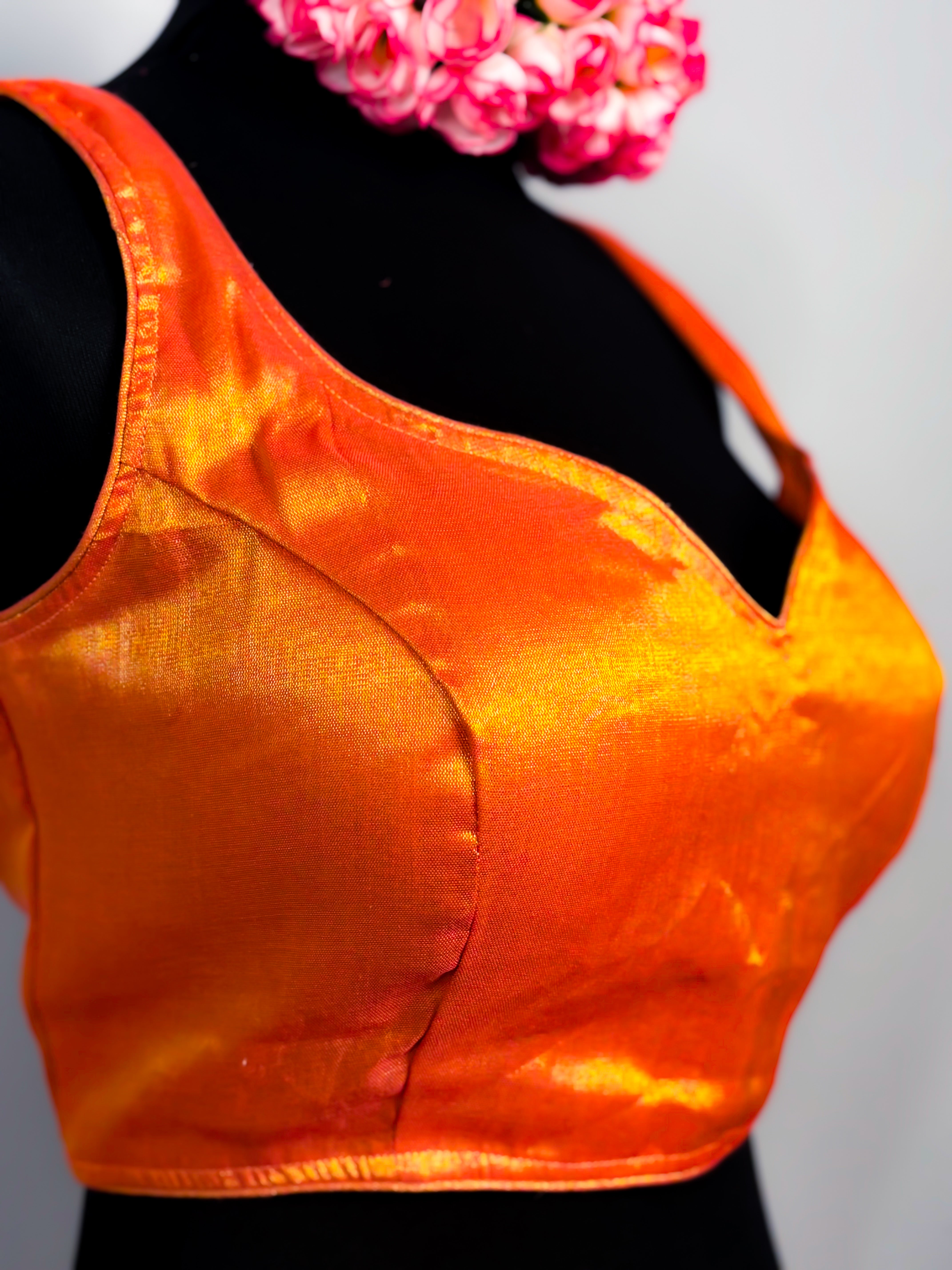 Dual Tone Shimmer Blouse
