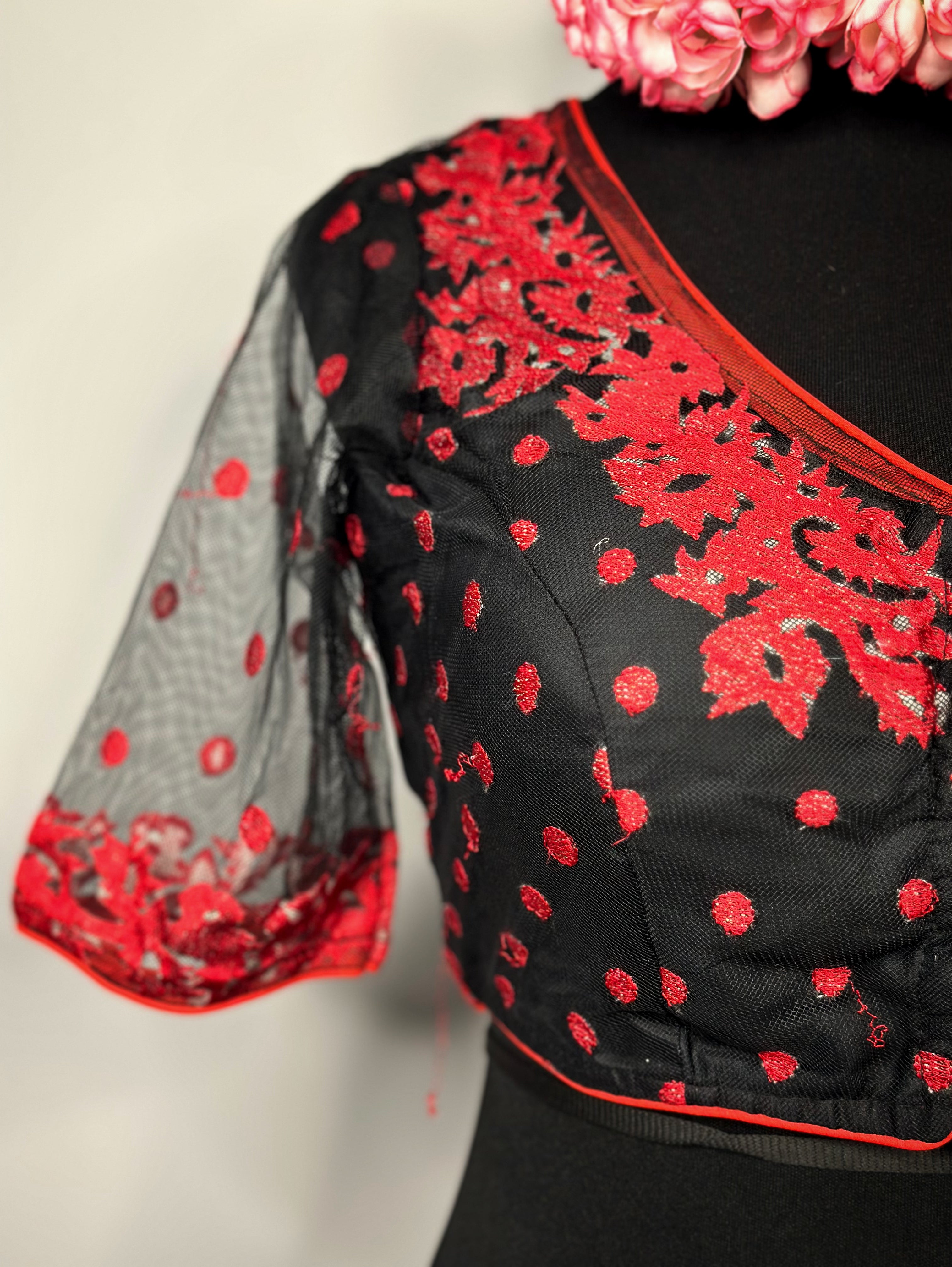 Silk Handwork Designer Blouse