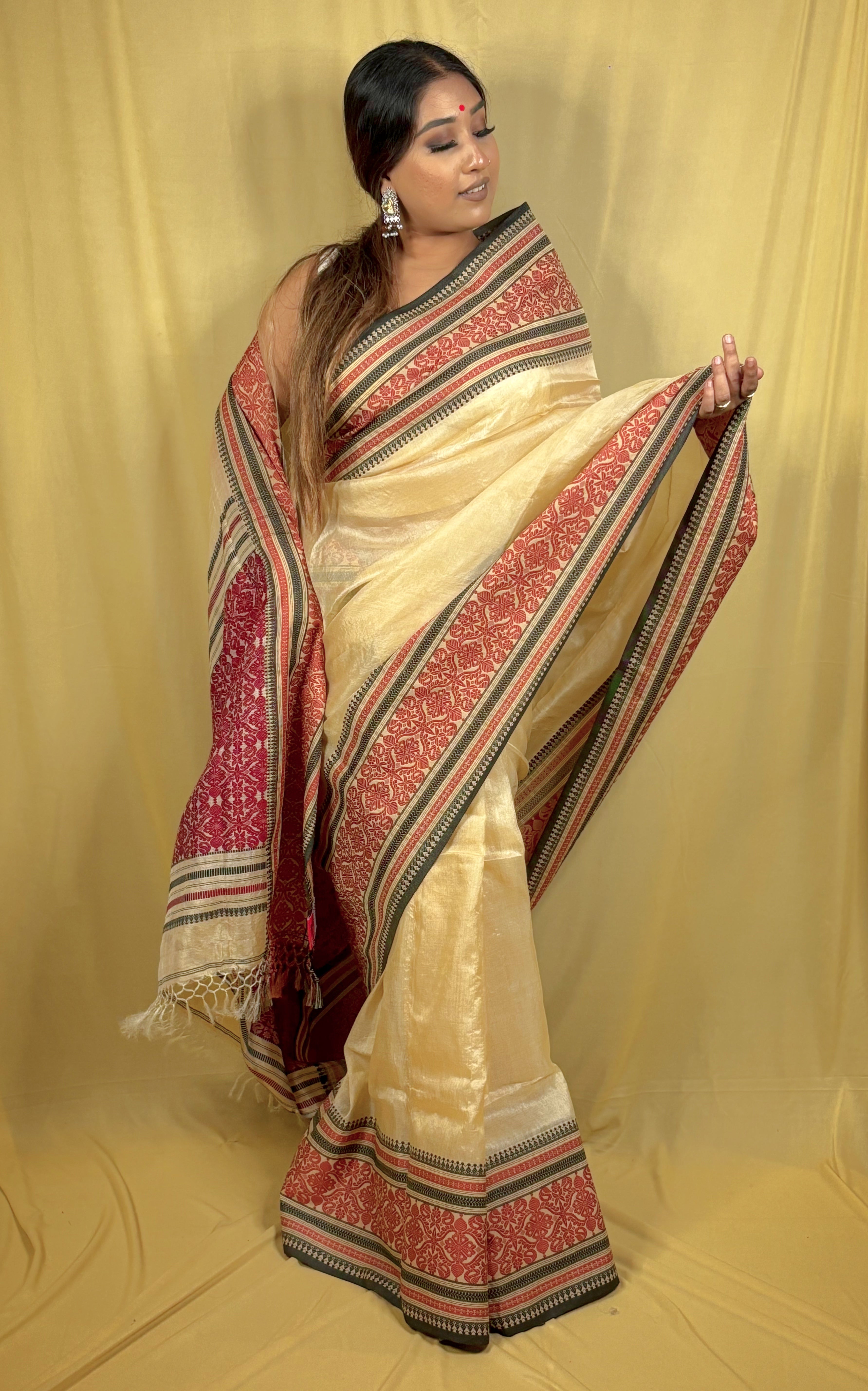 Pure Tussar By Tussar Shabeki Saree