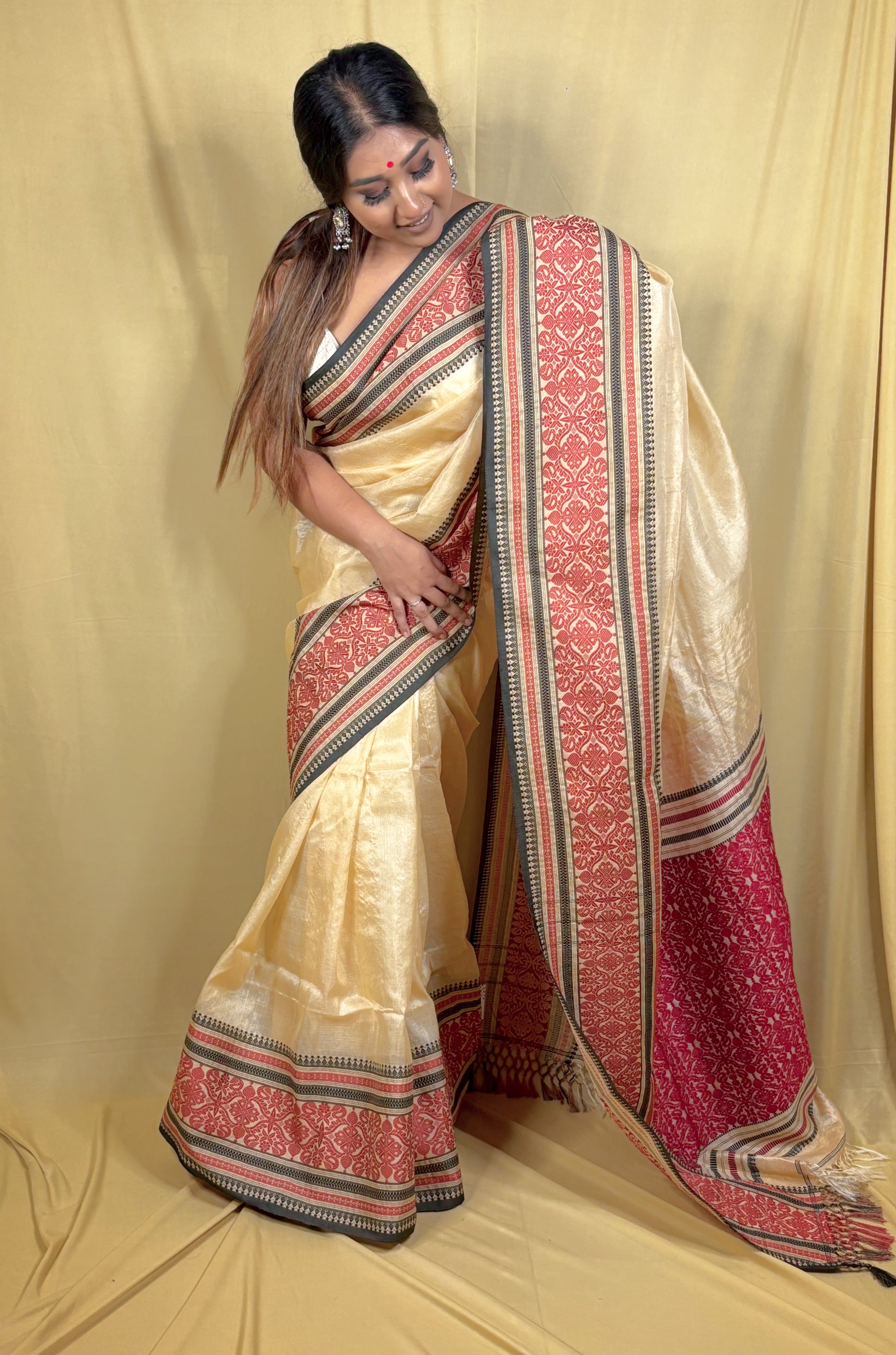 Pure Tussar By Tussar Shabeki Saree